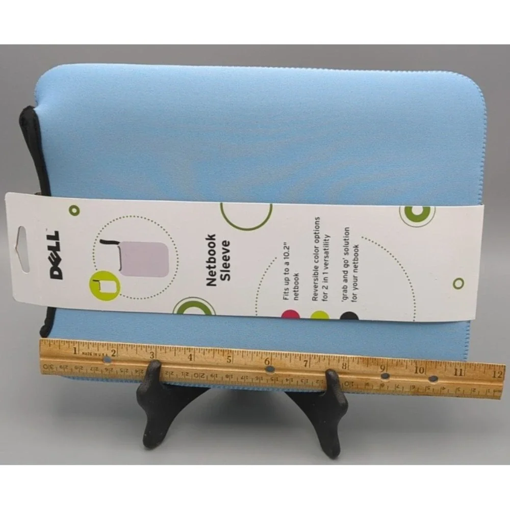 Dell Netbook‎ Sleeve Tablet Cover Neoprene 10.2 inch Light Blue/Black 5 Dot